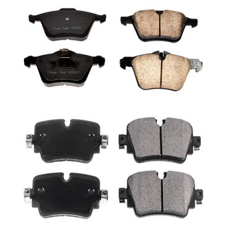 PowerStop® - Z16 Evolution Clean Ride Ceramic Front and Rear Disc Brake Pad Set