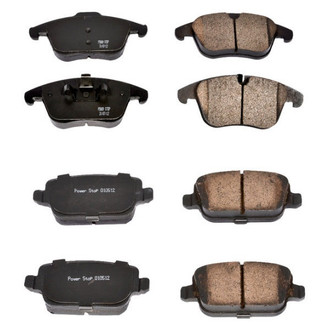 PowerStop® - Z16 Evolution Clean Ride Ceramic Front and Rear Disc Brake Pad Set