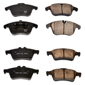 PowerStop® - Z16 Evolution Clean Ride Ceramic Front and Rear Disc Brake Pad Set