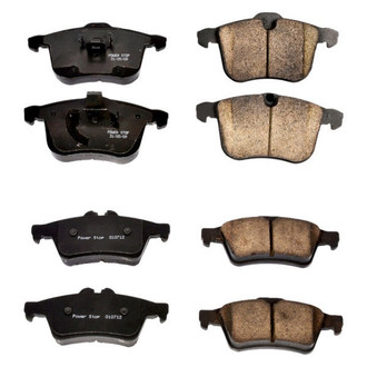 PowerStop® - Z16 Evolution Clean Ride Ceramic Front and Rear Disc Brake Pad Set