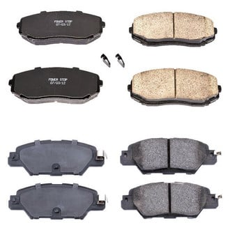 PowerStop® - Z16 Evolution Clean Ride Ceramic Front and Rear Disc Brake Pad Set