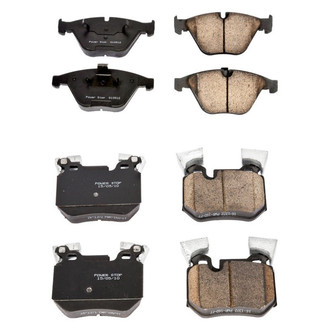 PowerStop® - Z16 Evolution Clean Ride Ceramic Front and Rear Disc Brake Pad Set