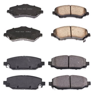 PowerStop® - Z16 Evolution Clean Ride Ceramic Front and Rear Disc Brake Pad Set