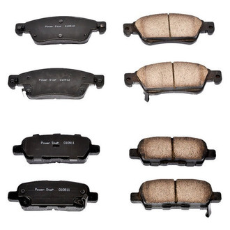 PowerStop® - Z16 Evolution Clean Ride Ceramic Front and Rear Disc Brake Pad Set