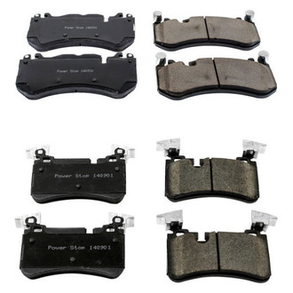 PowerStop® - Z16 Evolution Clean Ride Ceramic Front and Rear Disc Brake Pad Set