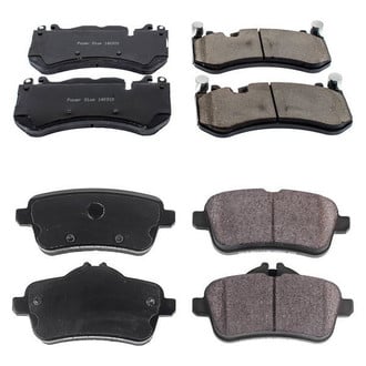 PowerStop® - Z16 Evolution Clean Ride Ceramic Front and Rear Disc Brake Pad Set