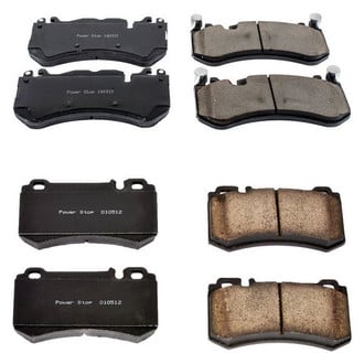 PowerStop® - Z16 Evolution Clean Ride Ceramic Front and Rear Disc Brake Pad Set