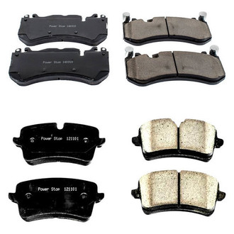 PowerStop® - Z16 Evolution Clean Ride Ceramic Front and Rear Disc Brake Pad Set