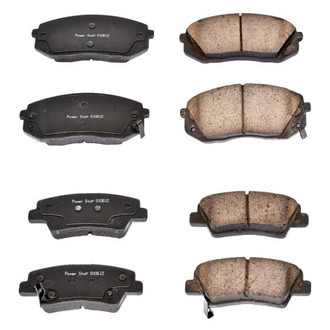 PowerStop® - Z16 Evolution Clean Ride Ceramic Front and Rear Disc Brake Pad Set
