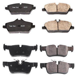 PowerStop® - Z16 Evolution Clean Ride Ceramic Front and Rear Disc Brake Pad Set