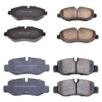 PowerStop® - Z16 Evolution Clean Ride Ceramic Front and Rear Disc Brake Pad Set