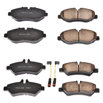 PowerStop® - Z16 Evolution Clean Ride Ceramic Front and Rear Disc Brake Pad Set