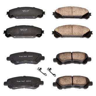 PowerStop® - Z16 Evolution Clean Ride Ceramic Front and Rear Disc Brake Pad Set