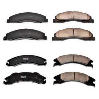 PowerStop® - Z16 Evolution Clean Ride Ceramic Front and Rear Disc Brake Pad Set
