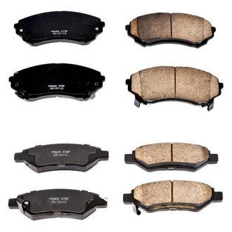 PowerStop® - Z16 Evolution Clean Ride Ceramic Front and Rear Disc Brake Pad Set