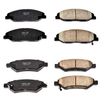 PowerStop® - Z16 Evolution Clean Ride Ceramic Front and Rear Disc Brake Pad Set
