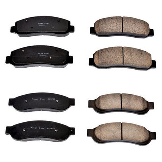 PowerStop® - Z16 Evolution Clean Ride Ceramic Front and Rear Disc Brake Pad Set