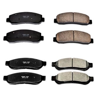 PowerStop® - Z16 Evolution Clean Ride Ceramic Front and Rear Disc Brake Pad Set