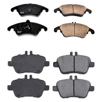 PowerStop® - Z16 Evolution Clean Ride Ceramic Front and Rear Disc Brake Pad Set