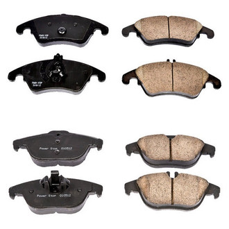 PowerStop® - Z16 Evolution Clean Ride Ceramic Front and Rear Disc Brake Pad Set