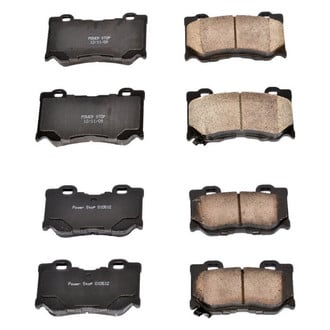 PowerStop® - Z16 Evolution Clean Ride Ceramic Front and Rear Disc Brake Pad Set