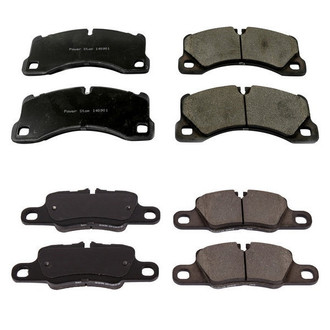 PowerStop® - Z16 Evolution Clean Ride Ceramic Front and Rear Disc Brake Pad Set