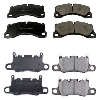 PowerStop® - Z16 Evolution Clean Ride Ceramic Front and Rear Disc Brake Pad Set