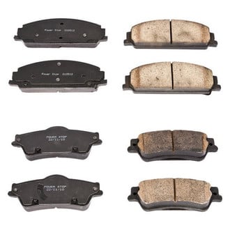 PowerStop® - Z16 Evolution Clean Ride Ceramic Front and Rear Disc Brake Pad Set