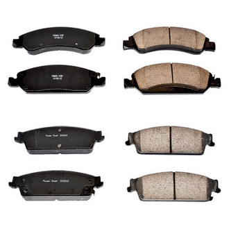 PowerStop® - Z16 Evolution Clean Ride Ceramic Front and Rear Disc Brake Pad Set