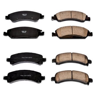 PowerStop® - Z16 Evolution Clean Ride Ceramic Front and Rear Disc Brake Pad Set