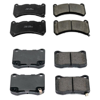 PowerStop® - Z16 Evolution Clean Ride Ceramic Front and Rear Disc Brake Pad Set