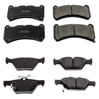 PowerStop® - Z16 Evolution Clean Ride Ceramic Front and Rear Disc Brake Pad Set