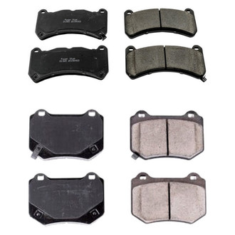 PowerStop® - Z16 Evolution Clean Ride Ceramic Front and Rear Disc Brake Pad Set