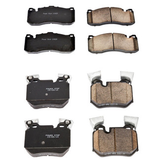 PowerStop® - Z16 Evolution Clean Ride Ceramic Front and Rear Disc Brake Pad Set