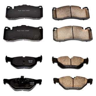 PowerStop® - Z16 Evolution Clean Ride Ceramic Front and Rear Disc Brake Pad Set