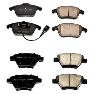 PowerStop® - Z16 Evolution Clean Ride Ceramic Front and Rear Disc Brake Pad Set