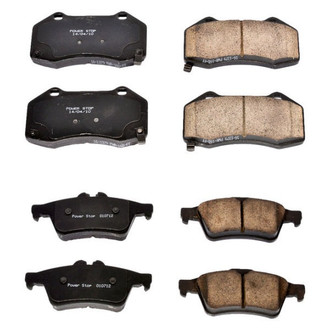 PowerStop® - Z16 Evolution Clean Ride Ceramic Front and Rear Disc Brake Pad Set