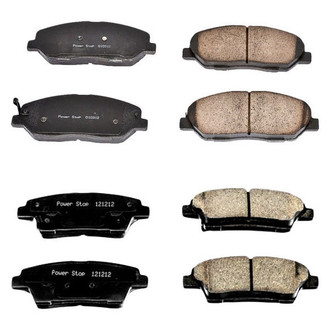 PowerStop® - Z16 Evolution Clean Ride Ceramic Front and Rear Disc Brake Pad Set