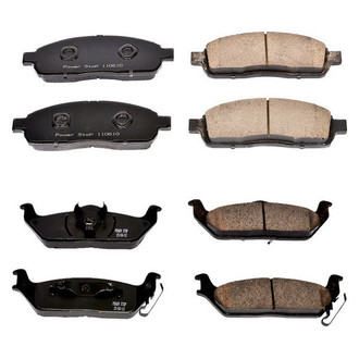 PowerStop® - Z16 Evolution Clean Ride Ceramic Front and Rear Disc Brake Pad Set