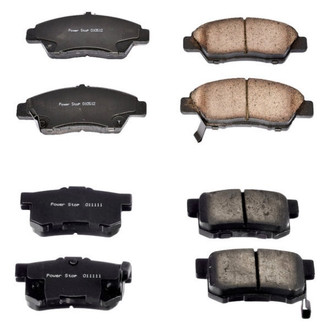 PowerStop® - Z16 Evolution Clean Ride Ceramic Front and Rear Disc Brake Pad Set