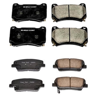 PowerStop® - Z16 Evolution Clean Ride Ceramic Front and Rear Disc Brake Pad Set