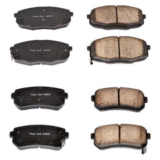 PowerStop® - Z16 Evolution Clean Ride Ceramic Front and Rear Disc Brake Pad Set
