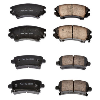 PowerStop® - Z16 Evolution Clean Ride Ceramic Front and Rear Disc Brake Pad Set