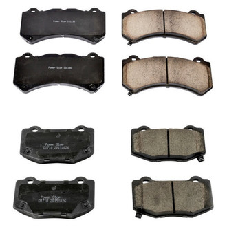 PowerStop® - Z16 Evolution Clean Ride Ceramic Front and Rear Disc Brake Pad Set