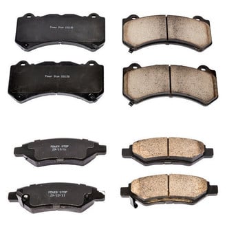PowerStop® - Z16 Evolution Clean Ride Ceramic Front and Rear Disc Brake Pad Set