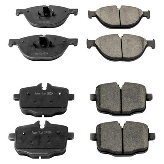 PowerStop® - Z16 Evolution Clean Ride Ceramic Front and Rear Disc Brake Pad Set