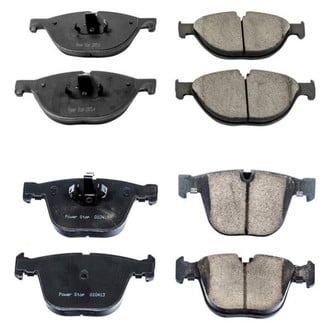 PowerStop® - Z16 Evolution Clean Ride Ceramic Front and Rear Disc Brake Pad Set