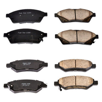 PowerStop® - Z16 Evolution Clean Ride Ceramic Front and Rear Disc Brake Pad Set