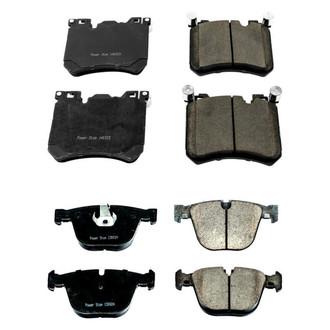 PowerStop® - Z16 Evolution Clean Ride Ceramic Front and Rear Disc Brake Pad Set