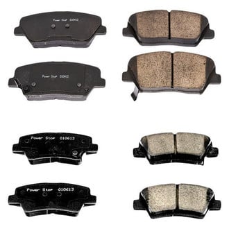 PowerStop® - Z16 Evolution Clean Ride Ceramic Front and Rear Disc Brake Pad Set